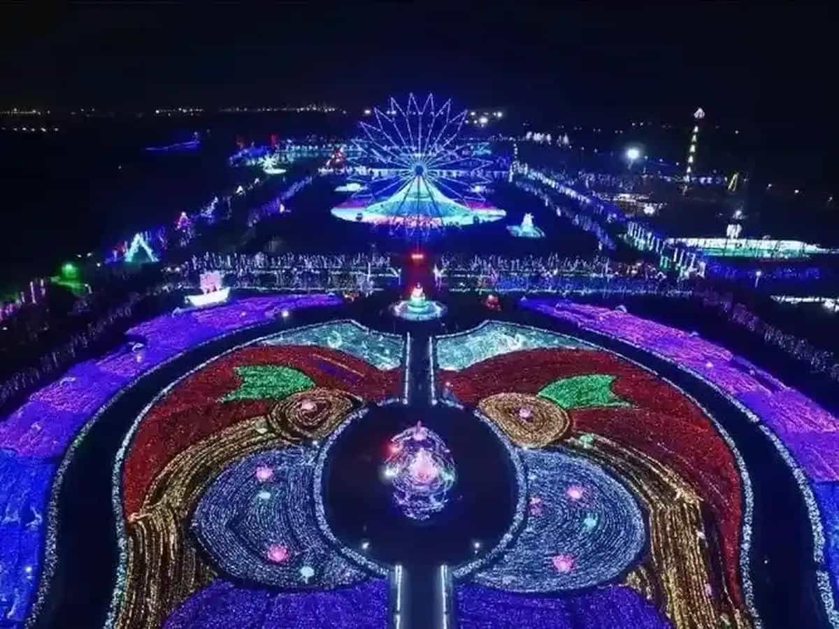 灯光节实拍图