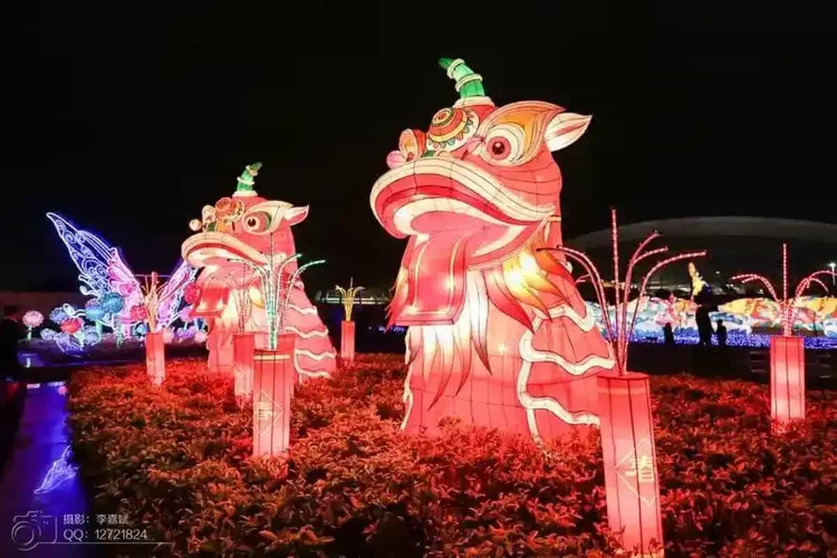 灯光节设计创意现场实拍图