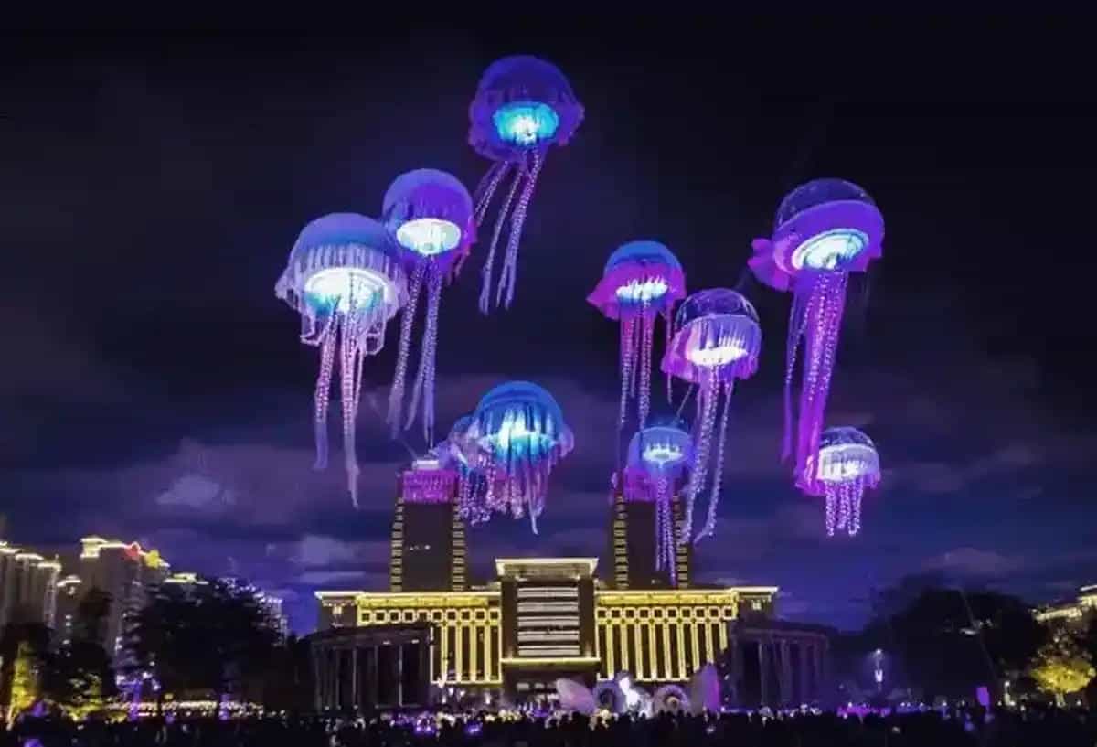 灯光节成功案例现场实拍图