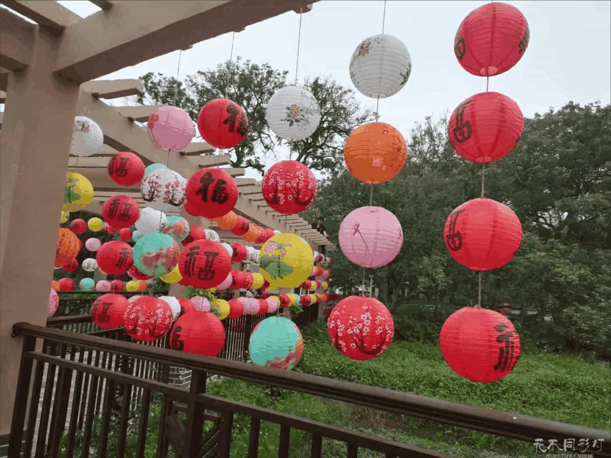 灯笼现场实拍图