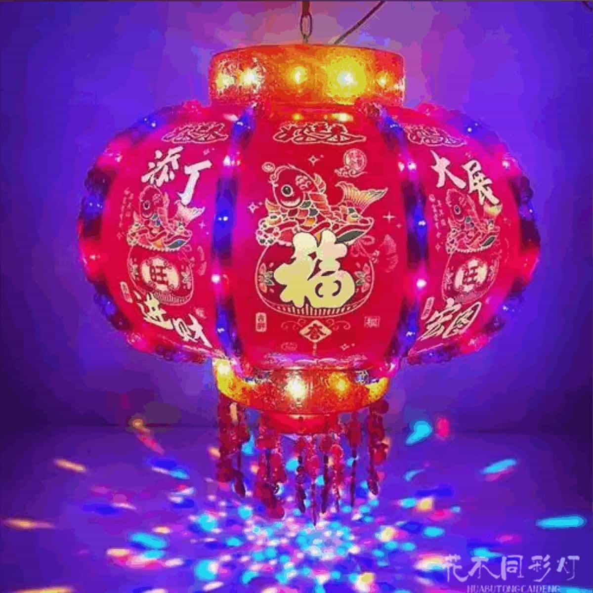 灯笼现场实拍图