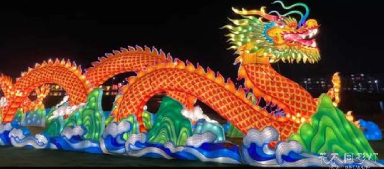 正版神话灯组与侵权仿制品对比效果示意图