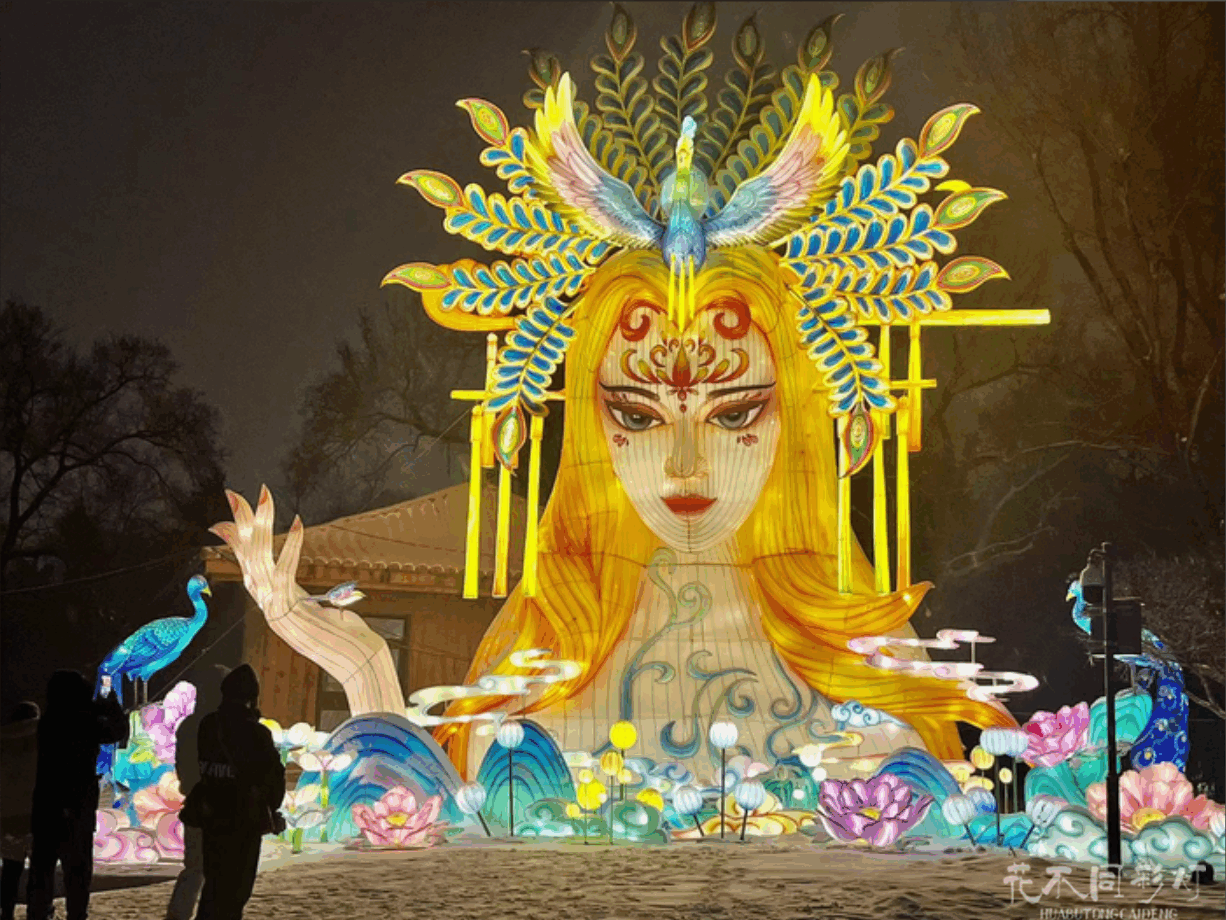 神话灯组面部表情与神韵塑造工艺诀窍