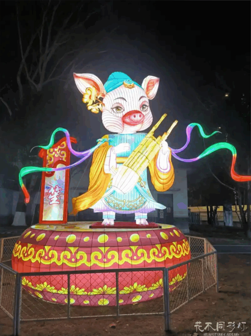 生肖轮回主题灯展故事线导览图-十二时辰与生肖对应关系可视化设计 生肖轮回主题灯展故事线导览图-十二时辰与生肖对应关系可视化设计