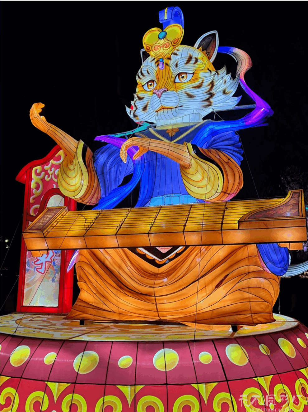 卡通型十二生肖花灯造型-虎 卡通型十二生肖花灯造型-虎