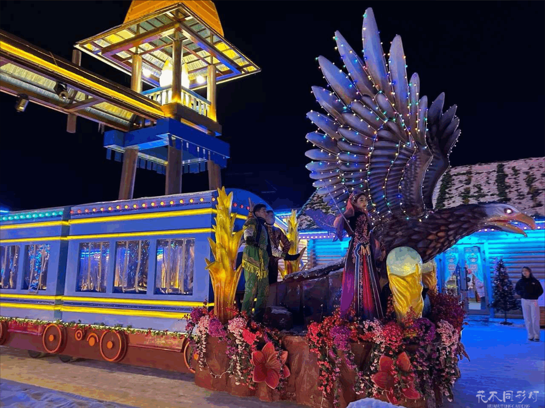 丝路传奇主题巡游彩车设计全案解析 - 从历史纹样研究到现代彩车落地的完整设计流程图示