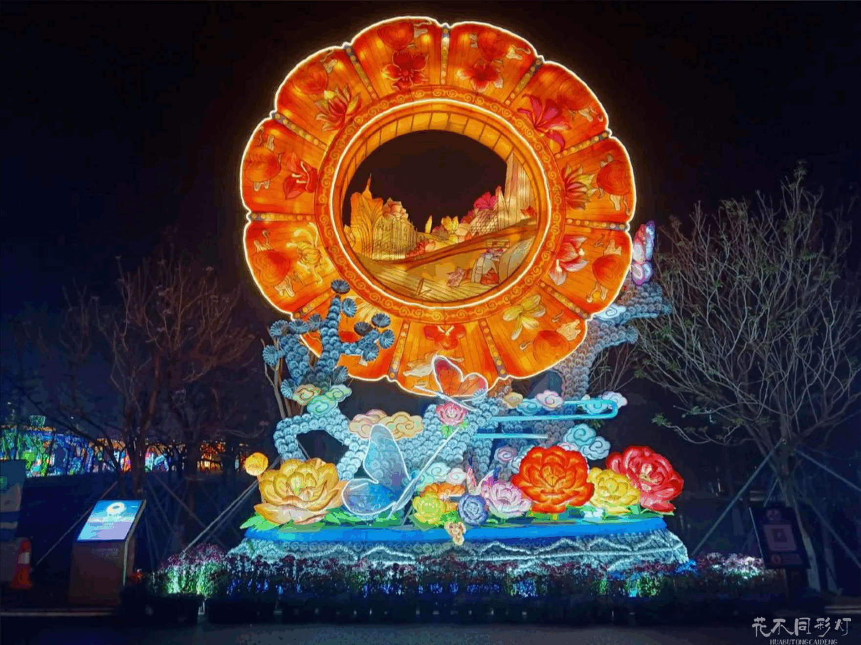 千年商都灯光节现场实拍图 千年商都灯光节现场实拍图