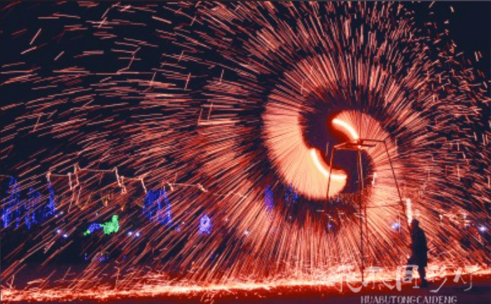 打铁花表演时长方案示意图,清晰对比展示精简版、标准版、加长版三种不同时长的节目编排结构和时间分配比例 打铁花表演时长方案示意图,清晰对比展示精简版、标准版、加长版三种不同时长的节目编排结构和时间分配比例