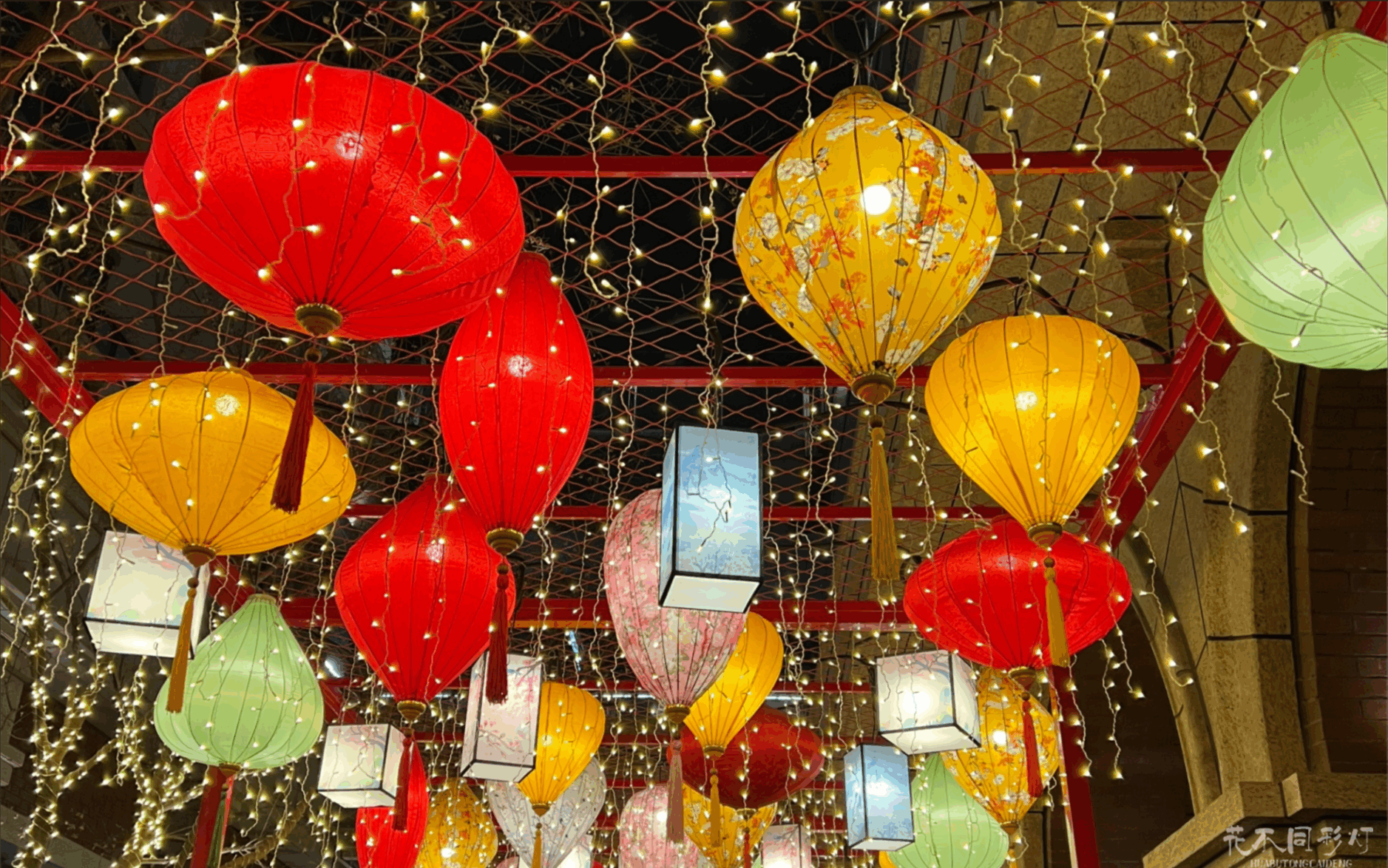 中国灯笼历史演变与各时期代表性灯笼形制图示 - 花不同彩灯文化传承展示