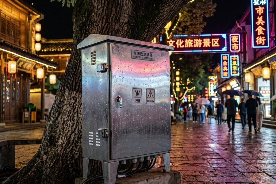 户外大型羊年花灯在台风及暴雨天气下的安全加固与应急防范指南