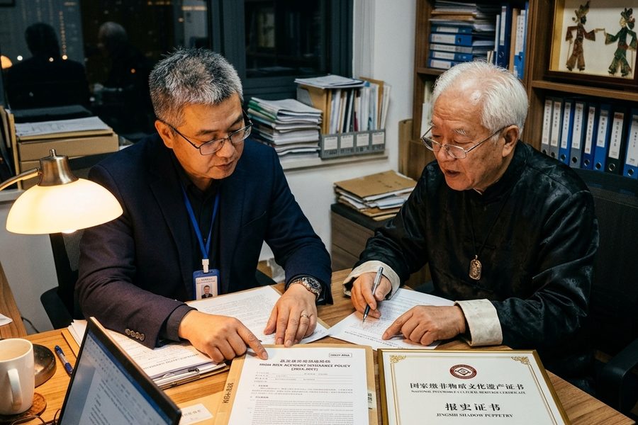 打铁花演员高危职业保险及特种作业资质保障：让甲方无后顾之忧