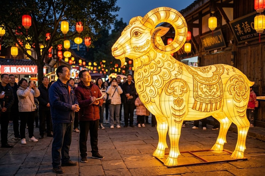 2027羊年定制花灯验收标准：防货不对板质检白皮书