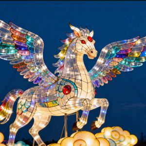 天马行空灯组造型设计方案