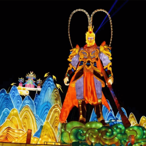 神话灯组面部表情与神韵塑造工艺诀窍