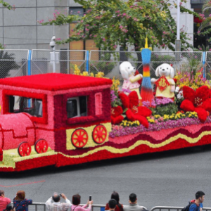 迎春主题彩车设计图