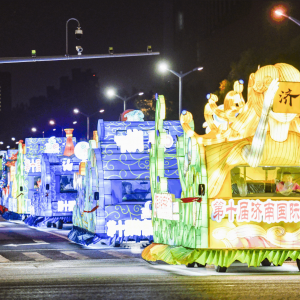 第十届济南国际泉水节巡游花车
