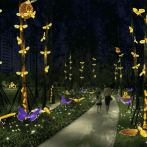 节日灯会策划方案怎么做-花不同彩灯