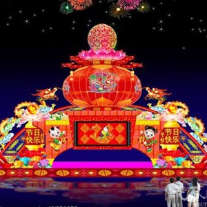 节日灯会策划方案怎么做-花不同彩灯