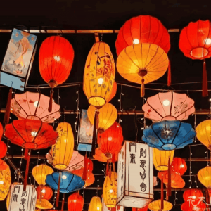 企业灯笼定制哪家好-花不同彩灯