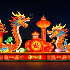 刷屏朋友圈的春节网红灯组来了！打卡攻略收好