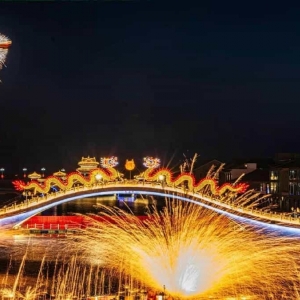 灯光节与音乐节怎么结合-花不同彩灯