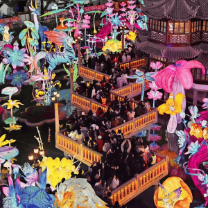 灯笼尺寸怎么选择-花不同彩灯