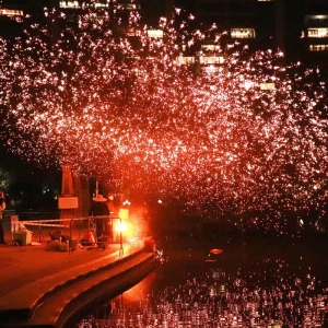 神话灯组设计来源解析-花不同彩灯