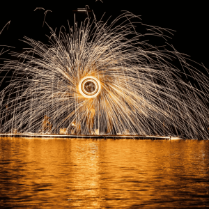 【清明上河园打铁花表演】-那是梦开始的地